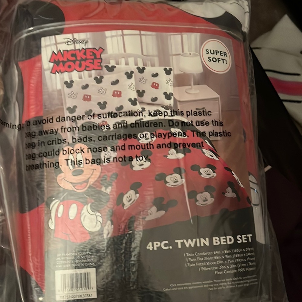 4 pc twin bed set